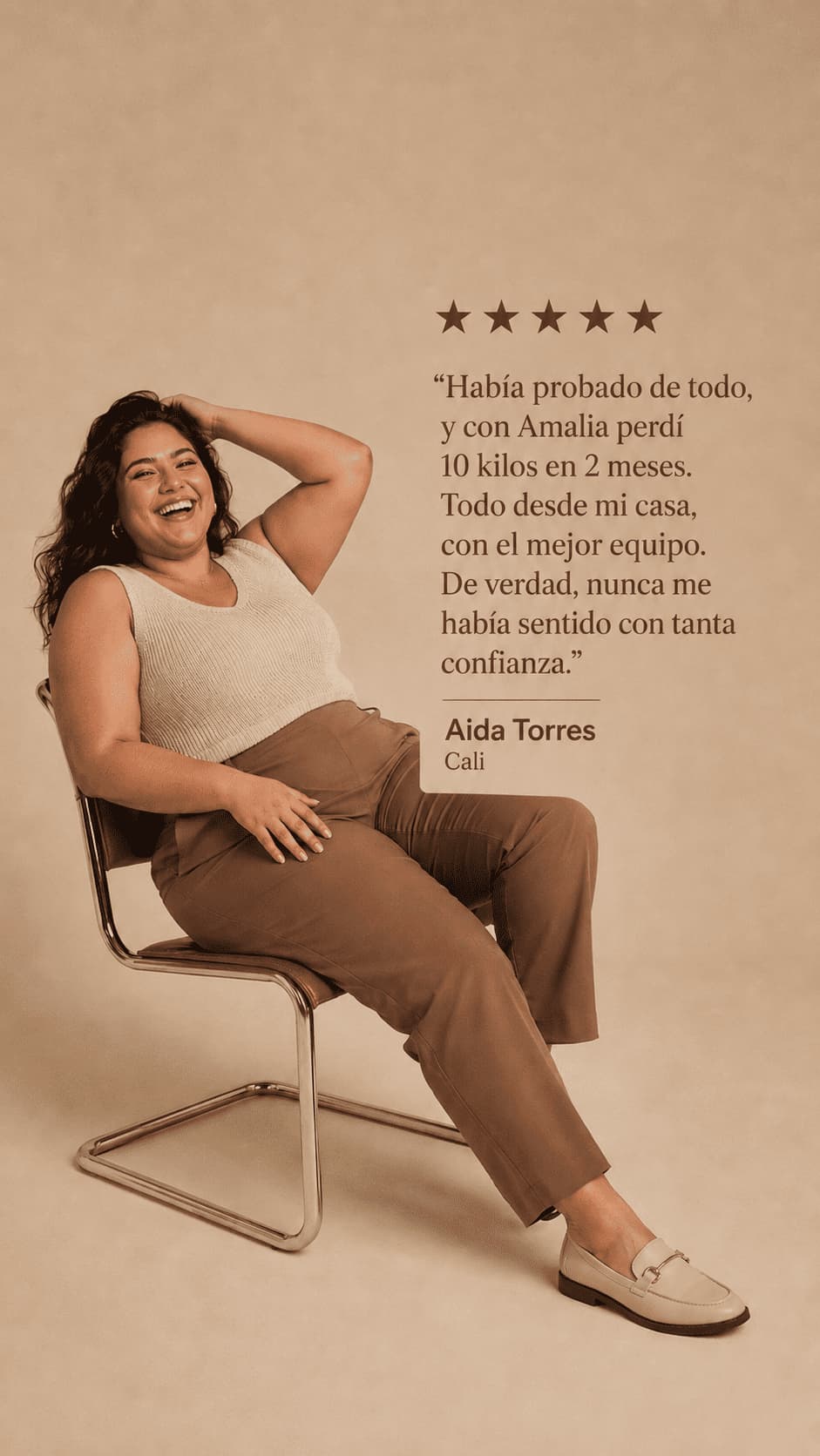 Testimonio de paciente Amalia