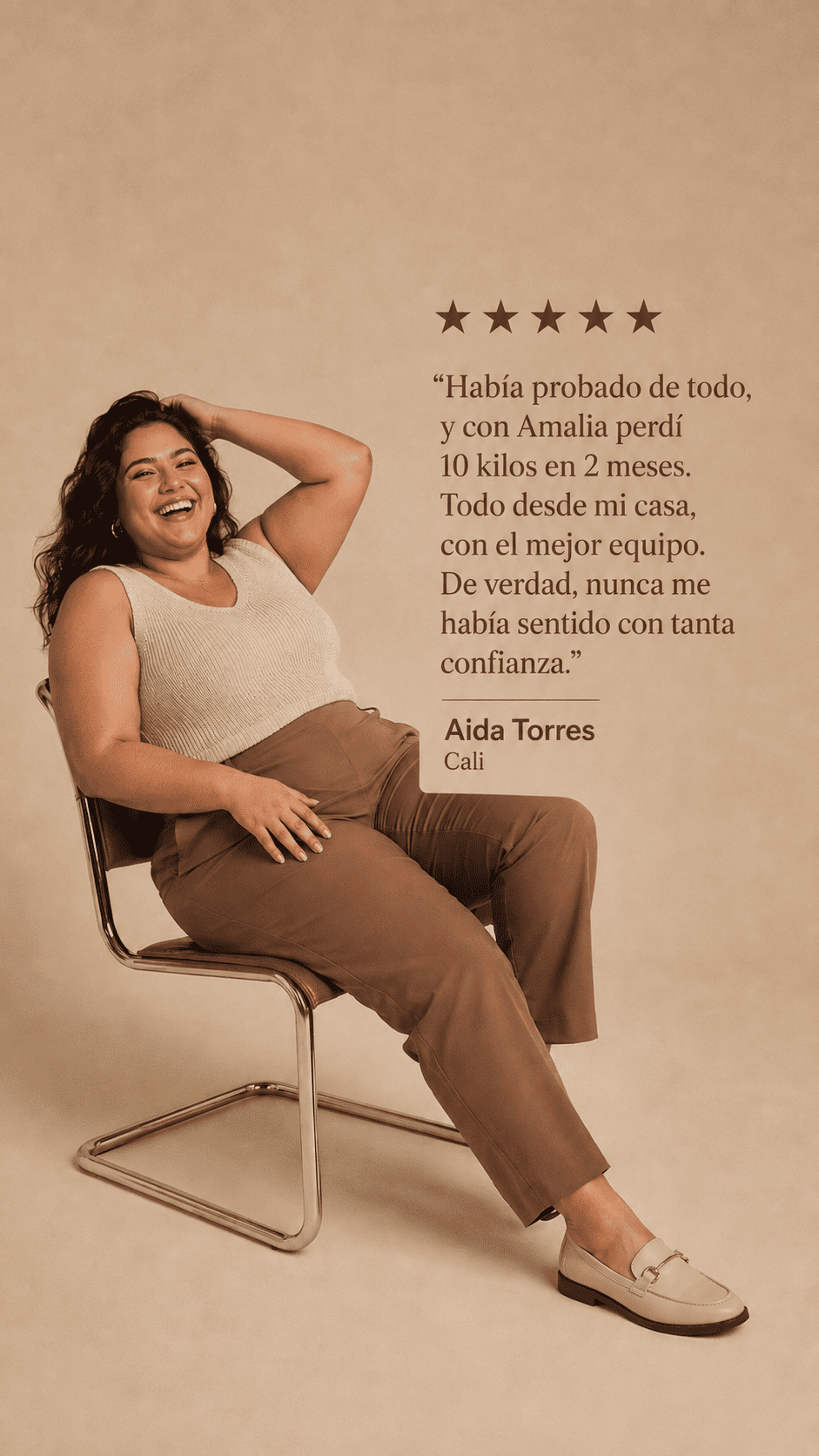 Testimonio de paciente Amalia